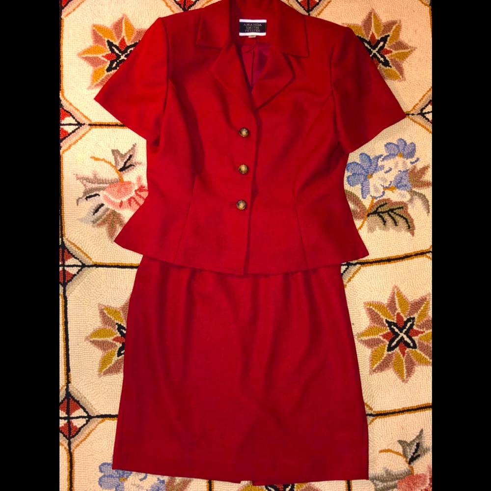 Two-piece Red Suit